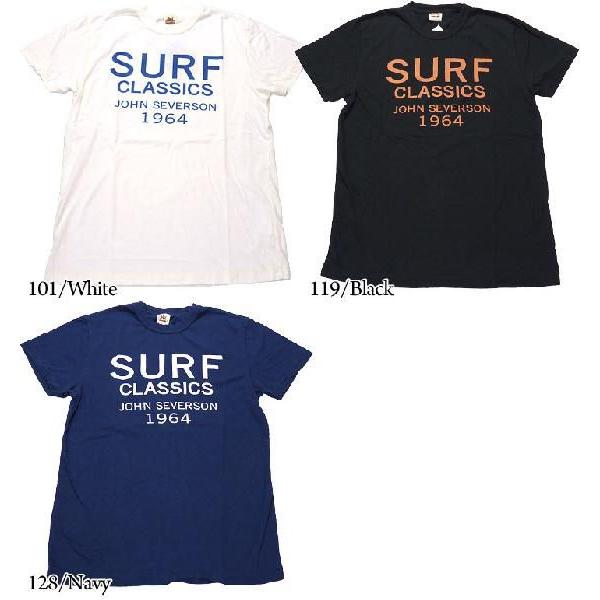 JOHN SEVERSON（ジョンセバーソン） 半袖 Tシャツ プリント SURF 