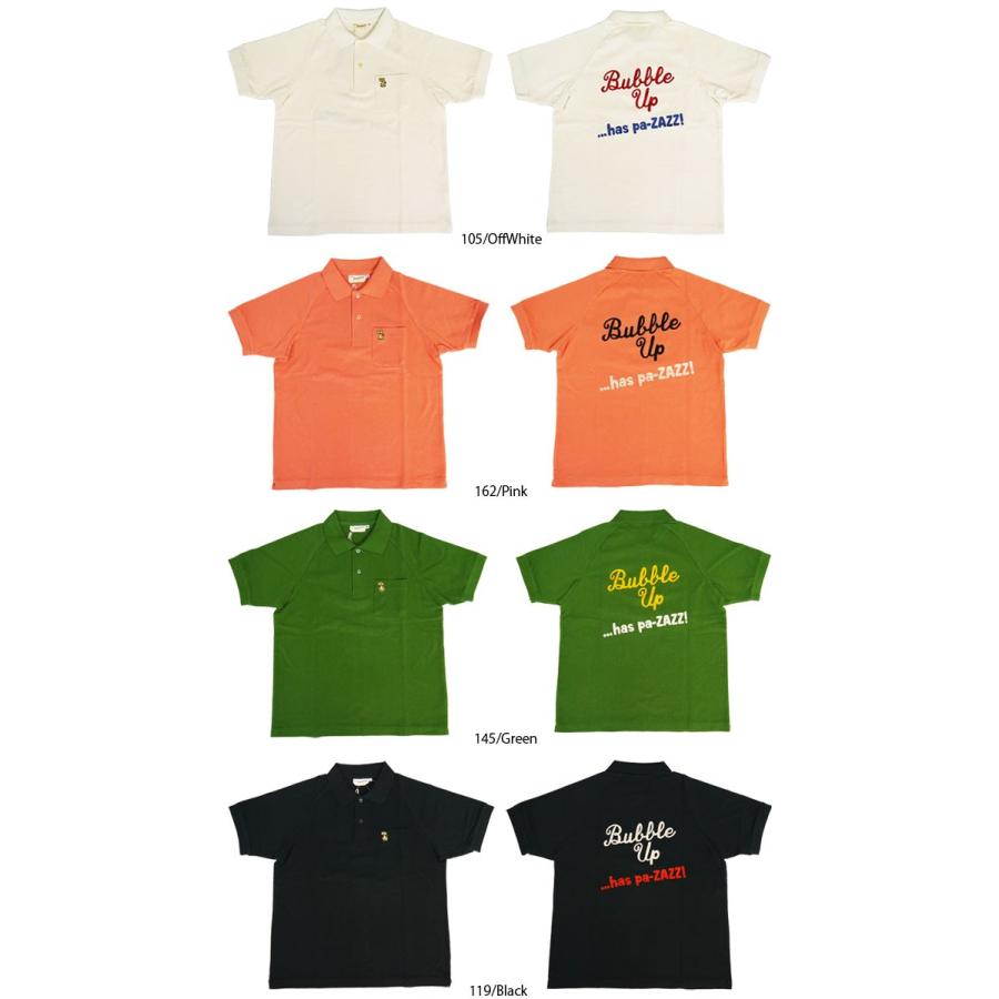 キングルイ King Louie 鹿の子 ポロシャツ 実名復刻 Bubble Up BOWLING