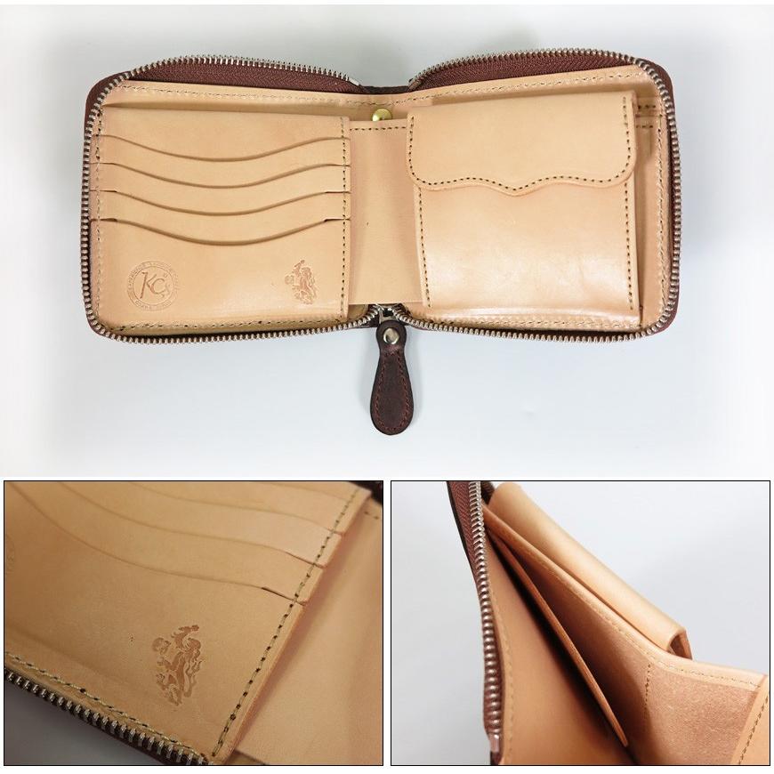 KC's 馬革 ヴィンテージホースハイド 楽天市場】Kc's ヴィンテージ ホースハイド ラウンドジップ ウォレット