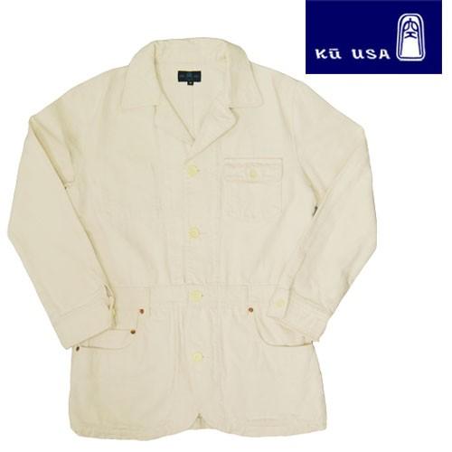 空 U.S.A.（KU U.S.A.） 空 クウ KU カバーオール スラブデニム