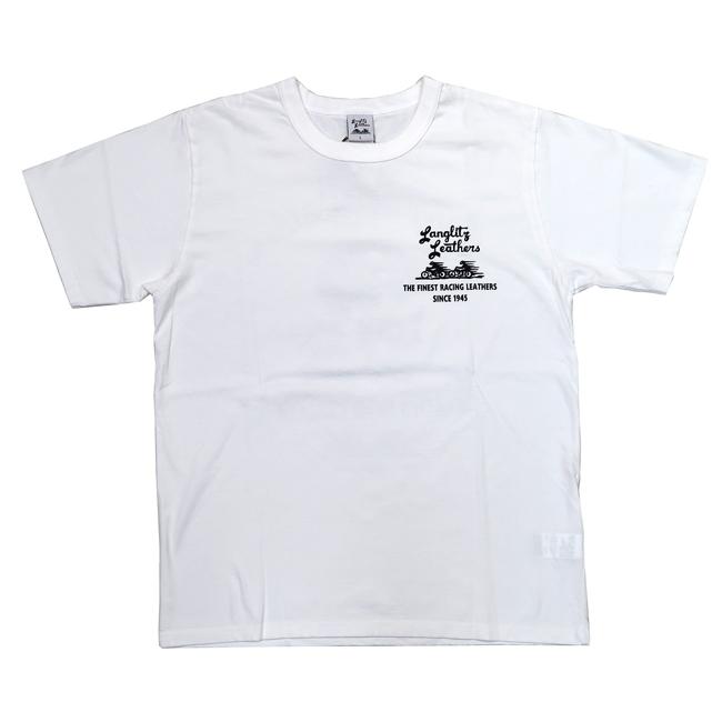 ラングリッツレザーズ Langlitz Leathers 半袖 Tシャツ ロゴプリント 日本製 LLC-003 DHC-1｜earthmarket1｜04