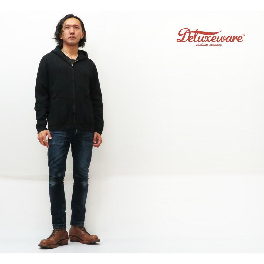 デラックスウェア DELUXEWARE フルジップ スウェット パーカー ユニオンスペシャル LPZ-P デラックスウェア DELUXEWARE フルジップ スウェット パーカー