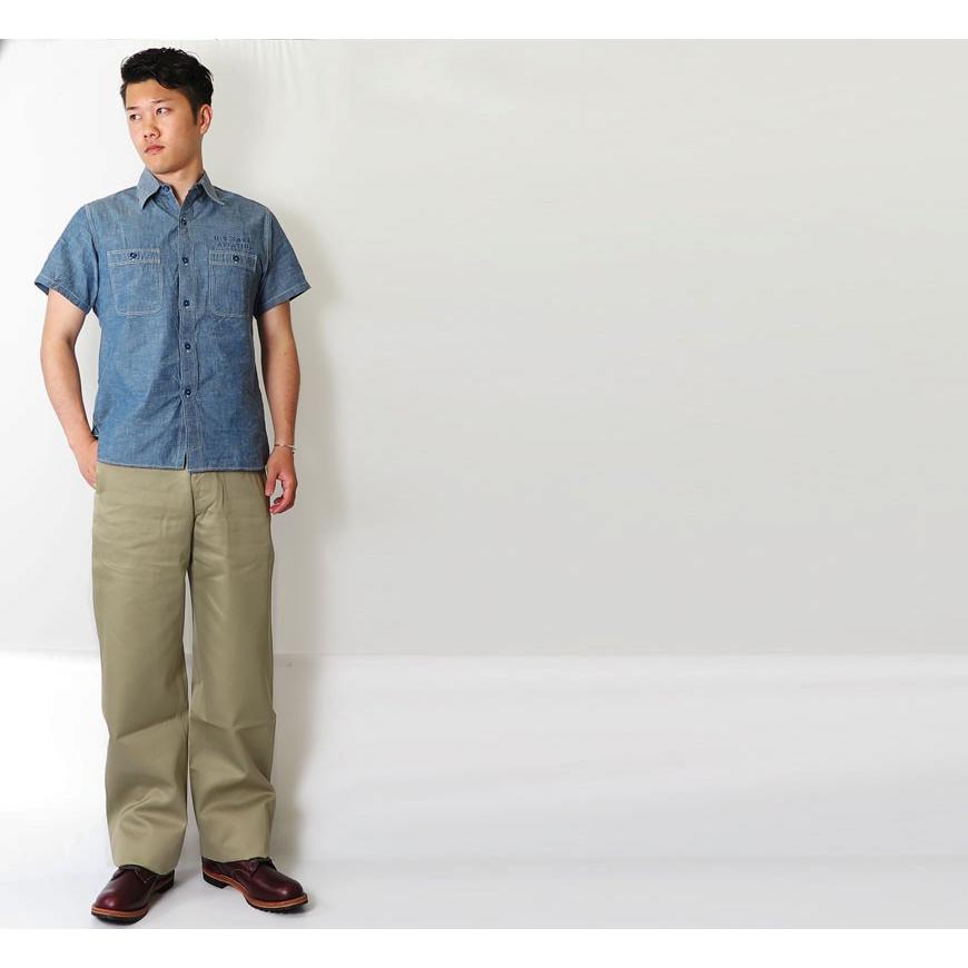 バズリクソンズ Buzz Rickson's ミリタリー チノパンツ 1942 モデル EARLY MILITARY CHINOS M43036｜earthmarket1｜08