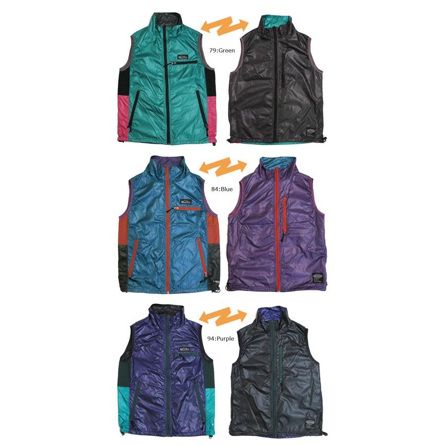 MANASTASH（マナスタッシュ） PERTEXリバーシブルナイロンベスト