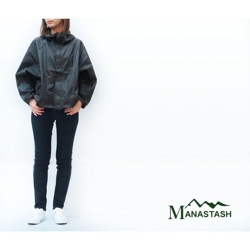 MANASTASH（マナスタッシュ） レディース ナイロン ウインドブレーカー 