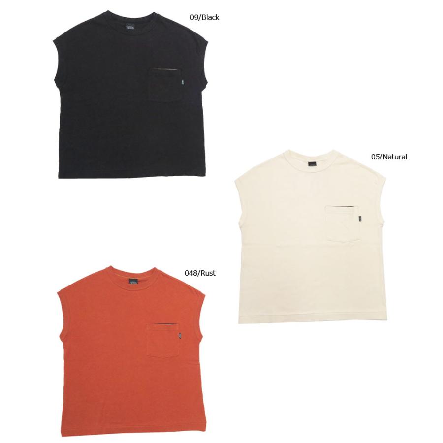 MANASTASH（マナスタッシュ） レディース ヘンプ スリーブレス Tシャツ