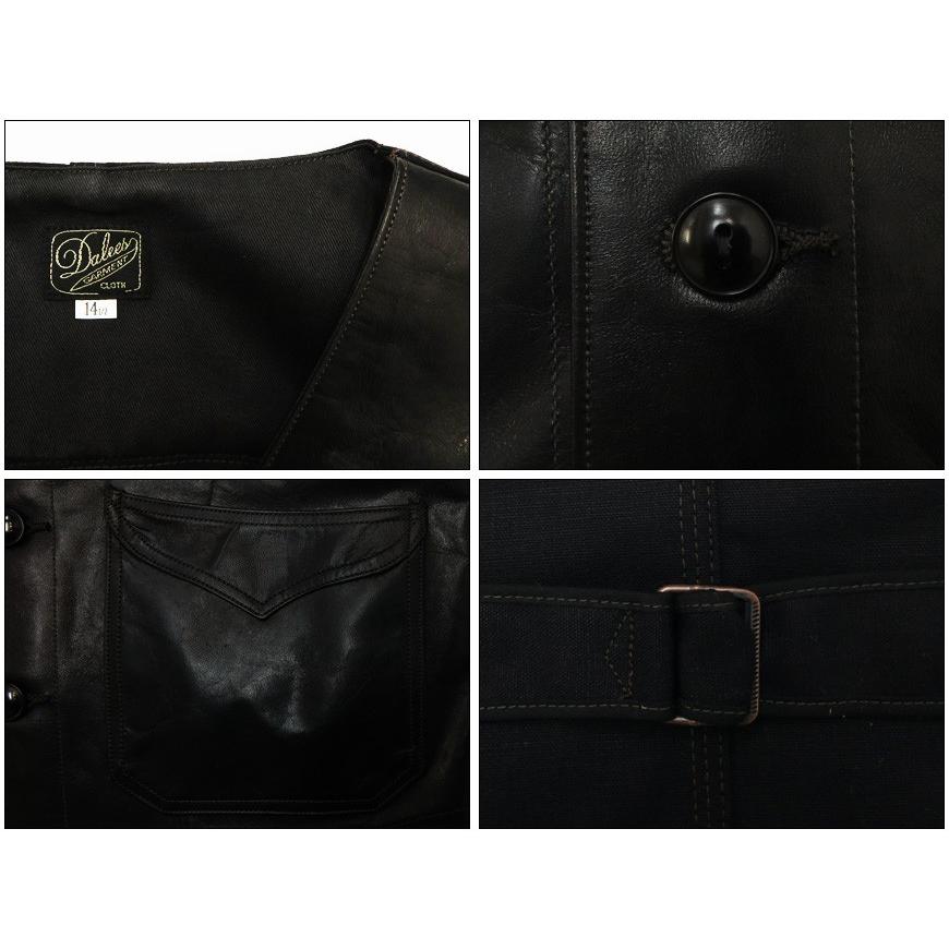 DALLES ＆ CO ダリーズ＆コー ホースハイド レザー ベスト Mest.B 馬革 