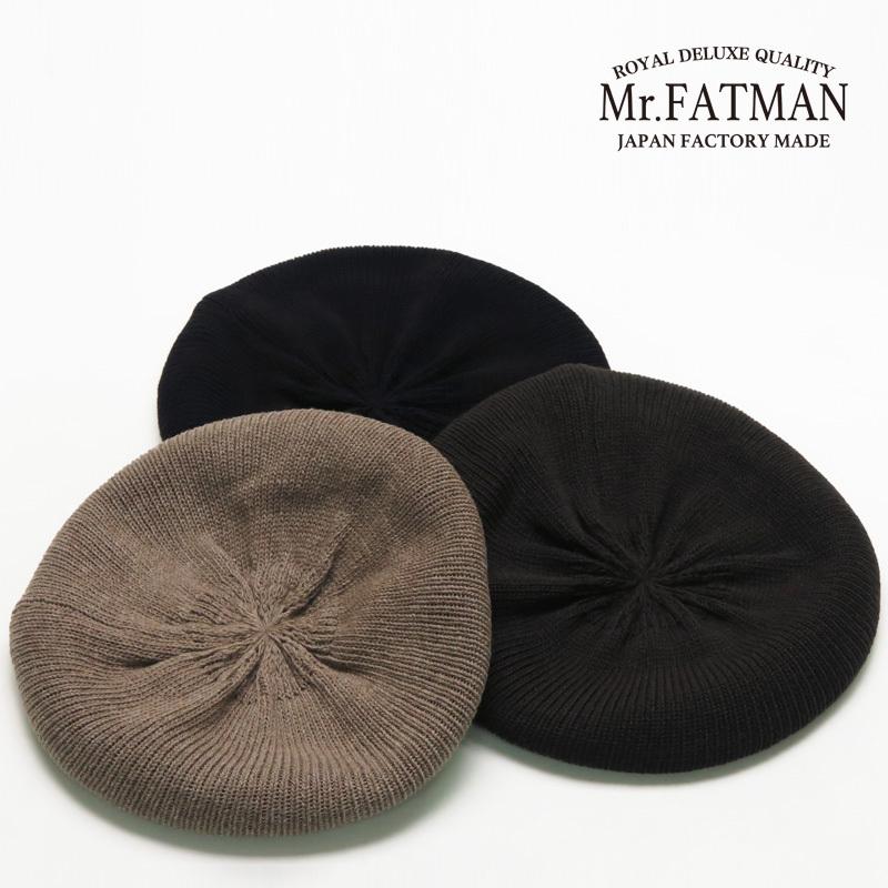 Mr.FATMAN ミスターファットマン ウール ニット ベレー THE FAT HATTER