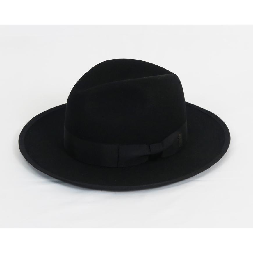 J.J. WILLIAMS FEDORA By Mr.FATMAN ミスターファットマン ウールフェルトハット Two Dollar トゥーダラー 5225001｜earthmarket1｜10