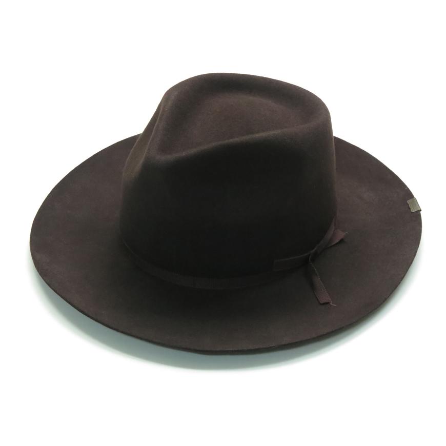 J.J. WILLIAMS FEDORA By Mr.FATMAN ミスターファットマン ウールフェルトハット Gambler 5225004｜earthmarket1｜03