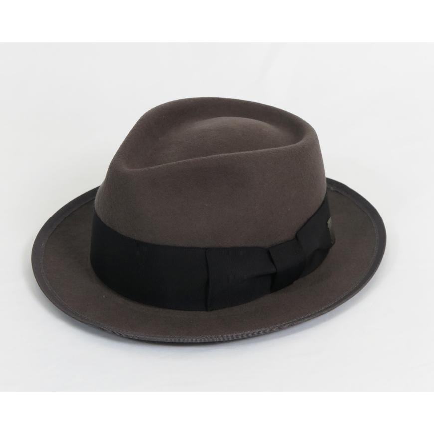 J.J. WILLIAMS FEDORA By Mr.FATMAN ミスターファットマン ウールフェルトハット Pipe and Cigar 5225005｜earthmarket1｜03