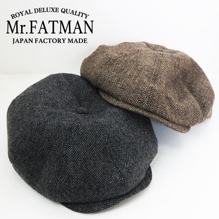 LUCKY DAN TWEED / MrFATMANグレーLサイズ Mr.FATMAN ミスターファットマン LUCKY DAN TWEED ツイード