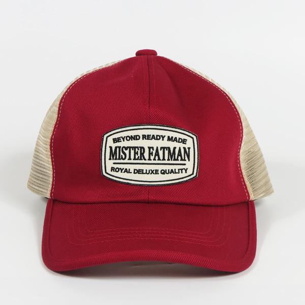 Mr.FATMAN ミスターファットマン ワッペン トラッカー メッシュ