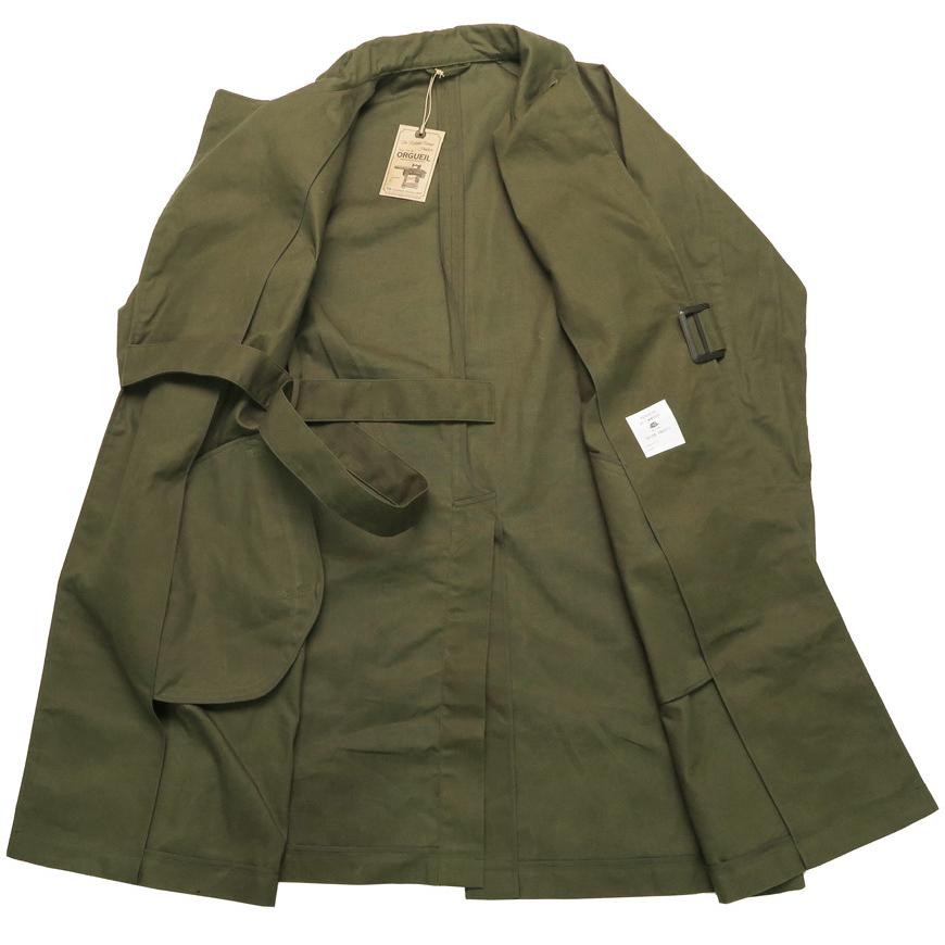 ORGUEIL（オルゲイユ） タイロッケン コート グリーン パラフィン