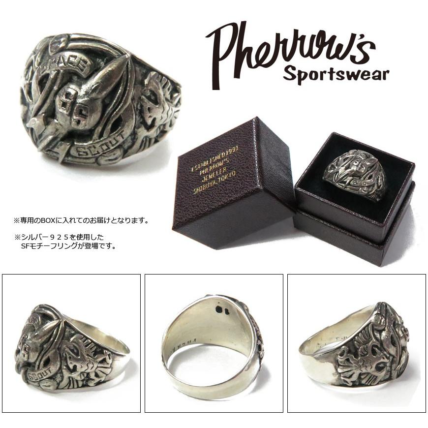 Pherrow's（フェローズ） Pherrows カレッジリング シルバー925 SPACE