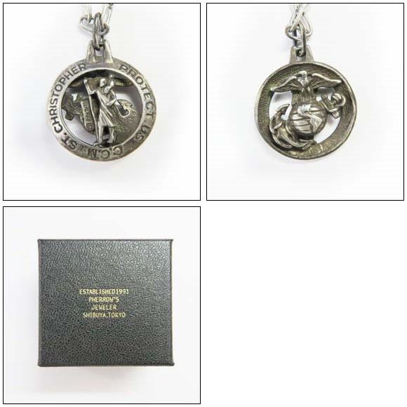 Pherrow's（フェローズ） ペンダント シルバー925 U.S.M.C PENDANT pr