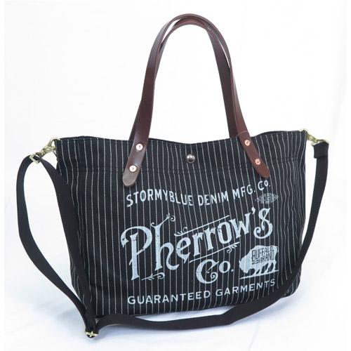Pherrow's トートバッグ キャンバス Pherrow's（フェローズ） トートバッグ 2WAY TOTE BAG ウォバッシュ