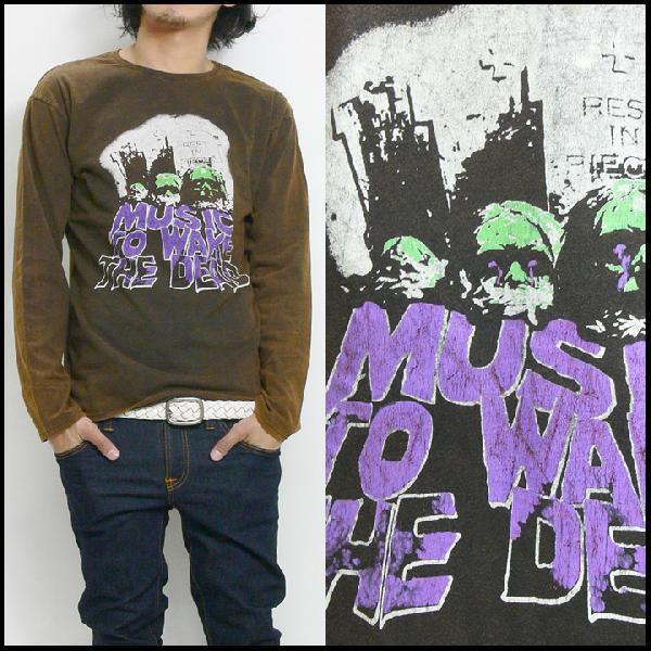 RELIGION レリジョン 長袖 Ｔシャツ MUSIC NO WAR THE DEAD RELIGION レリジョン 長袖 Tシャツ MUSIC NO WAR THE DEAD : EARTH