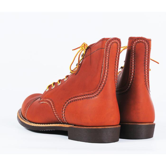 ひ*ろ様 RED WING ワークブーツ レッド RED WING SHOES（レッドウィング） REDWING Iron Ranger アイアン