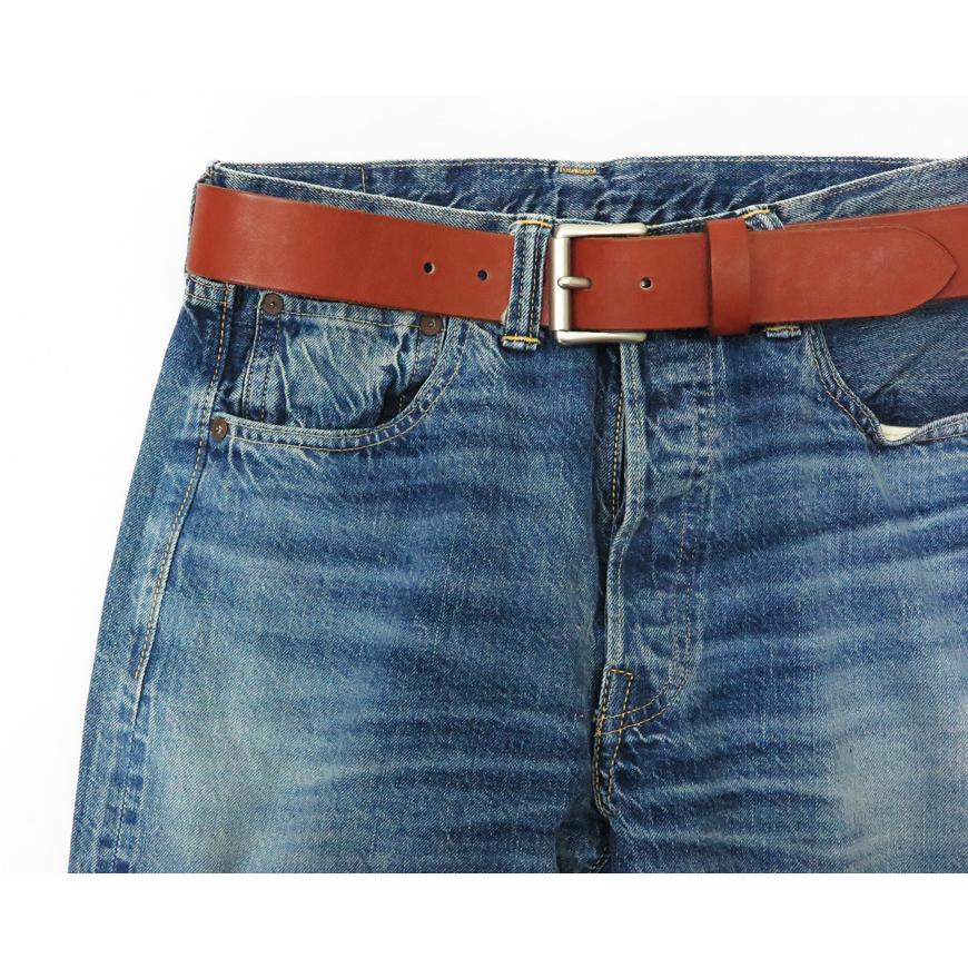 REDWING レッドウィング レザーベルト 38mm幅 S.B.FOOT社レザー ORO PIONEER アメリカ製 STYLE NO.96501 RED WING SHOES（レッドウィング） REDWING レザーベルト 38mm幅 オロ