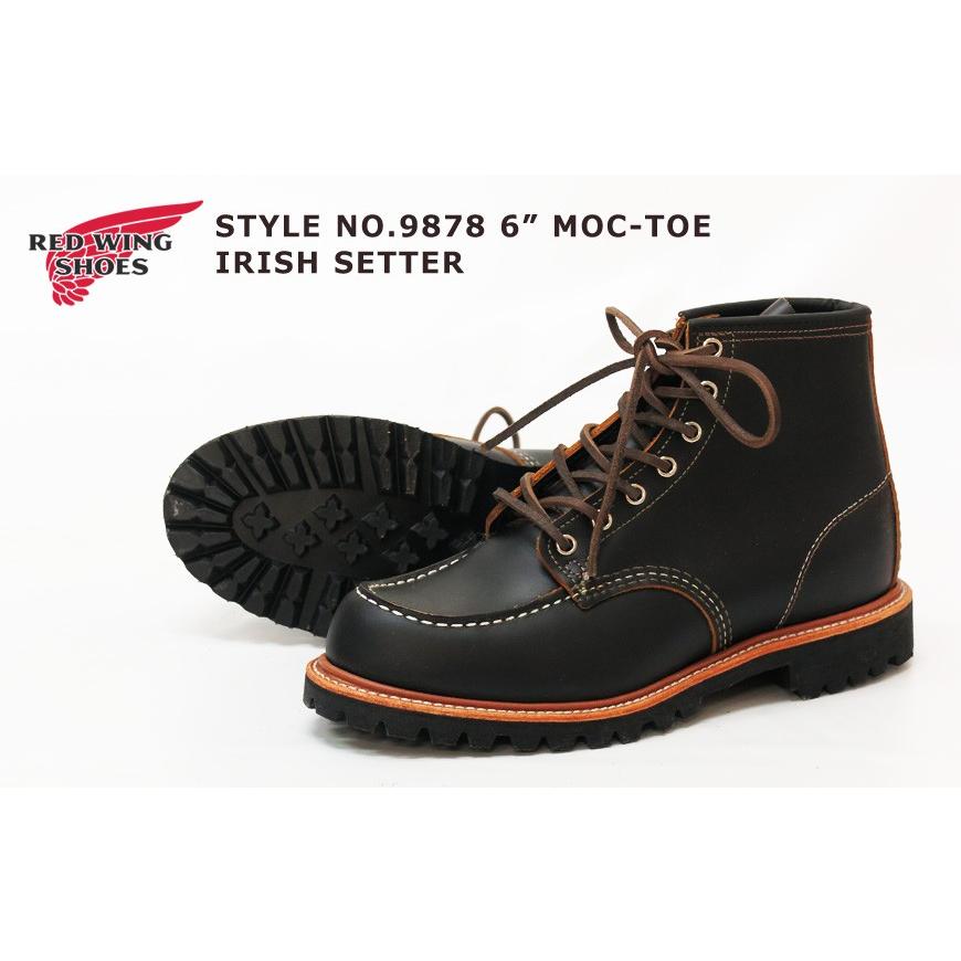 RED WING SHOES（レッドウィング） REDWING 6インチ モックトゥ レザー