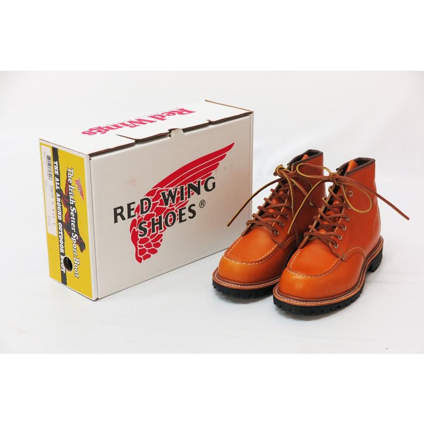 RED WING SHOES（レッドウィング） REDWING 6インチ モックトゥ レザー