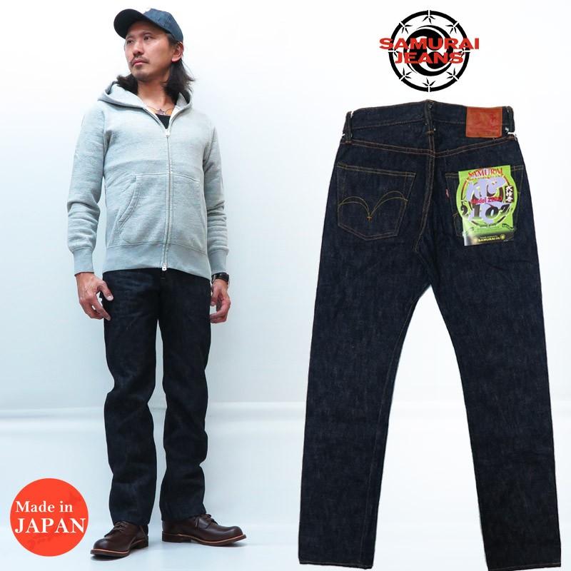 サムライジーンズ SAMURAI JEANS ジーンズ S5000VX 21oz 零 ワンウォッシュ やや細身ストレート ジーパン デニム｜earthmarket1