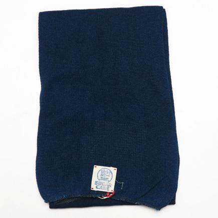 シュガーケーン SUGAR CANE 阿波本藍染め コットンスカーフ SUGAR CANE シュガーケーン 阿波本藍染め コットンスカーフ : EARTH