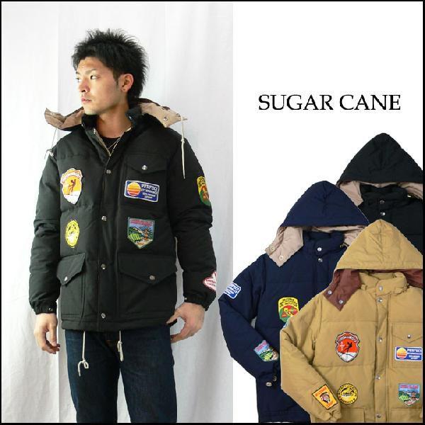 シュガーケーン SUGAR CANE フーデッドダウンジャケット 暴風雪の影響
