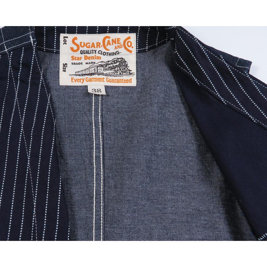 SUGAR CANE シュガーケーン 9oz ウォバッシュ ストライプ ワーク