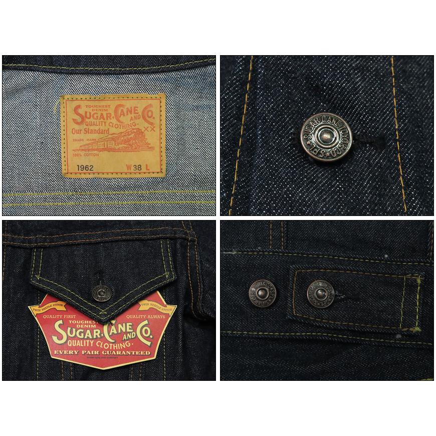 SUGAR CANE シュガーケーン 14.25oz デニム ジャケット 1962 SUGAR CANE シュガーケーン 14.25oz デニム ジャケット 1962