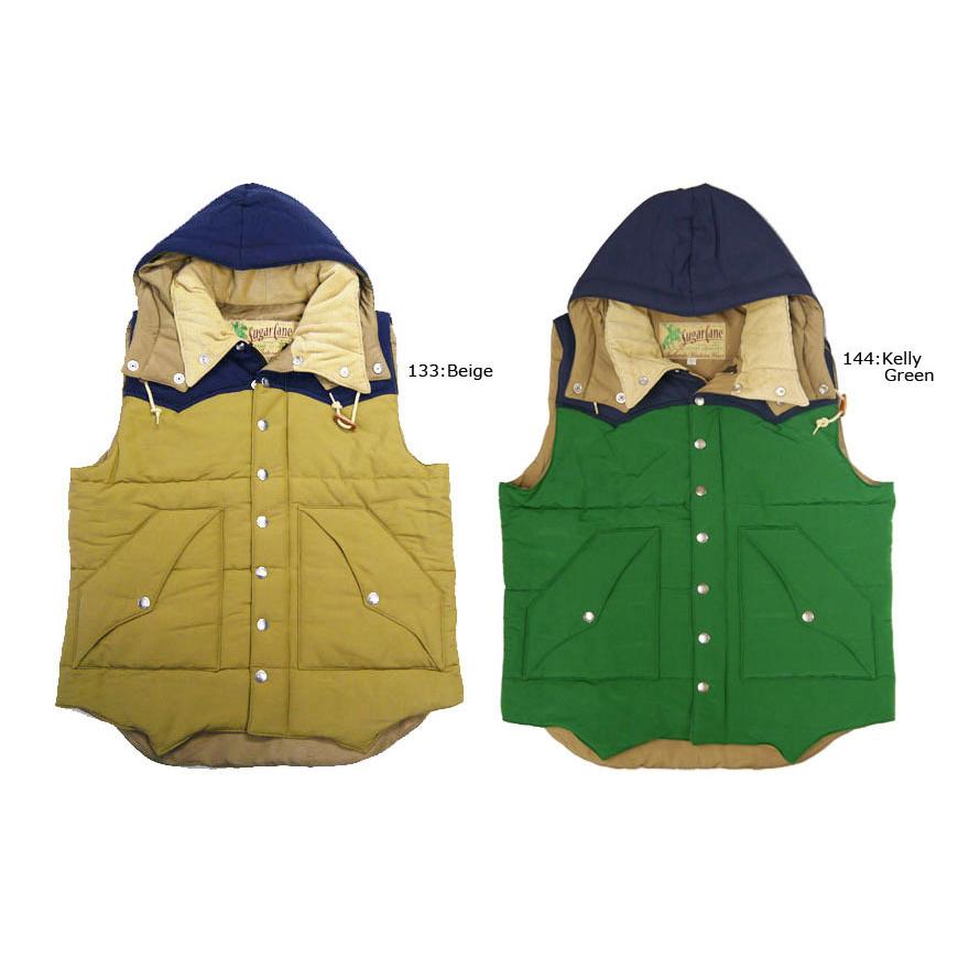 SUGAR CANE シュガーケーン パッディング ベスト 中綿ベスト 2WAY