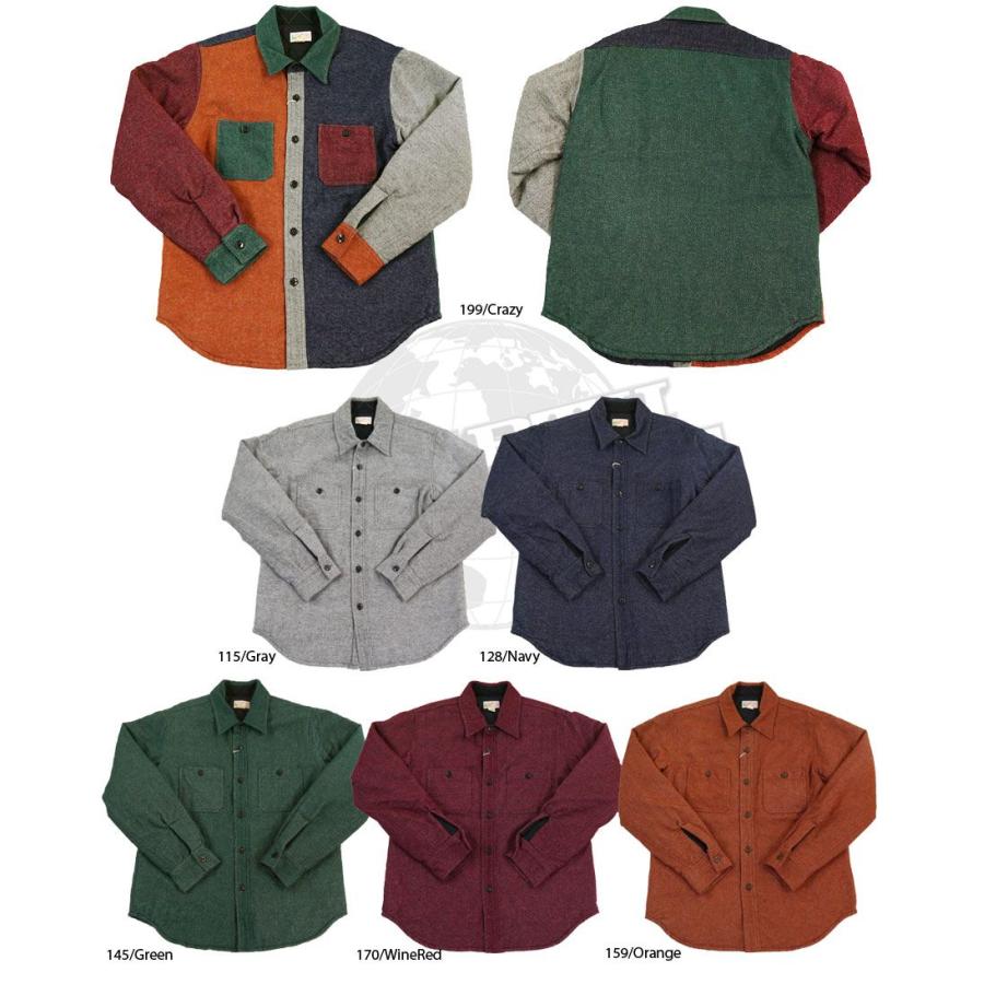 SUGAR CANE シュガーケーン シャツ ジャケット ウール パイルド C.P.O.