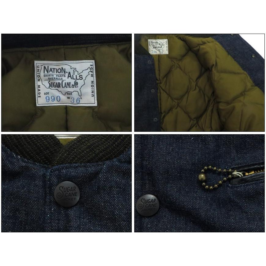 SUGAR CANE シュガーケーン 11oz.デニム ダウンジャケット ワーク