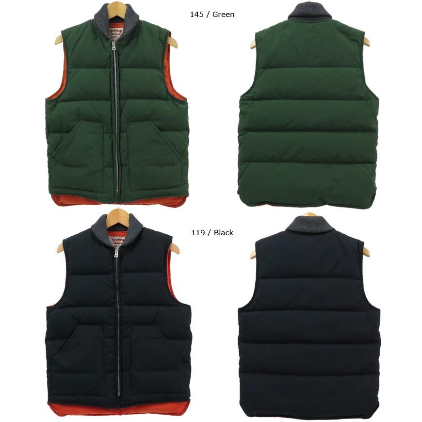 SUGAR CANE シュガーケーン COATED NYLON  DOWN VEST ダウンベスト ワークウエア sc14010 SUGAR CANE シュガーケーン COATED NYLON GOOSE DOWN VEST ダウン