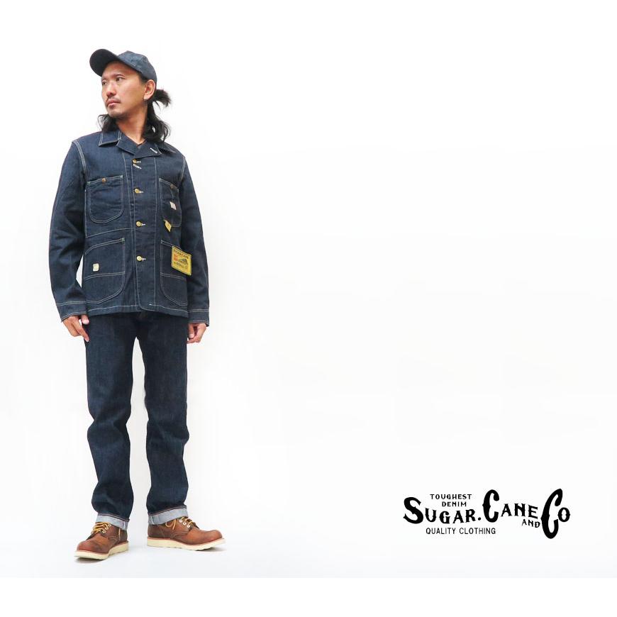SUGAR CANE シュガーケーン 11oz. BLUE DENIM WORK COAT デニム