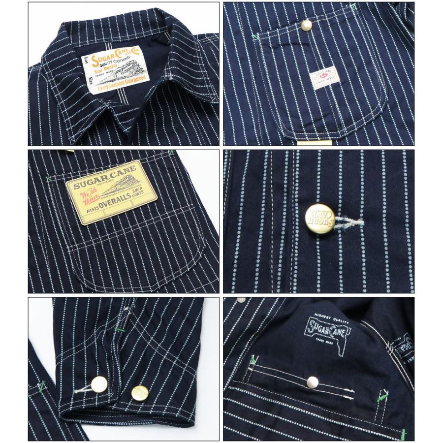 SUGAR CANE シュガーケーン 9oz. ウォバッシュ ストライプ SUGAR CANE シュガーケーン 9oz. ウォバッシュ ストライプ