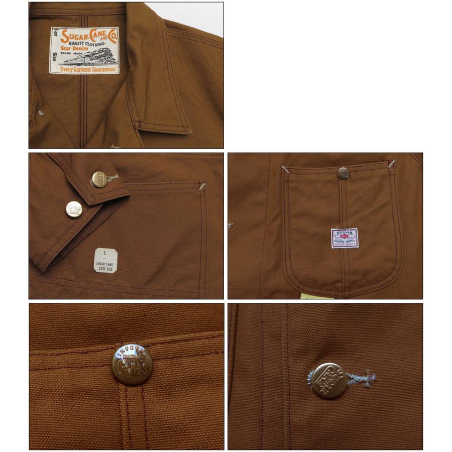 Sugar Cane ブラウン カバーオール L 楽天市場】SUGAR CANE シュガーケーン 13oz ブラウンダック