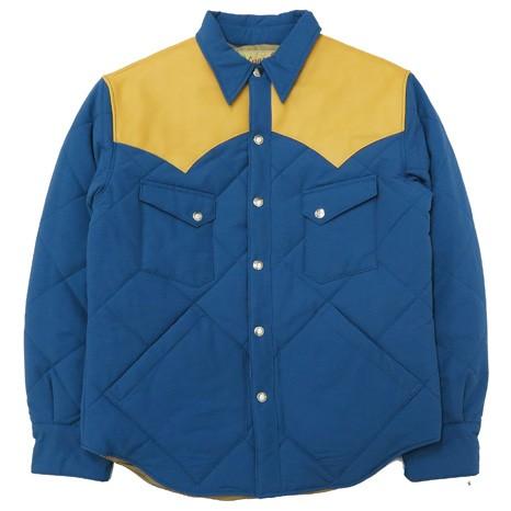SUGAR CANE シュガーケーン レザーヨーク ウエスタン 中綿 シャツ