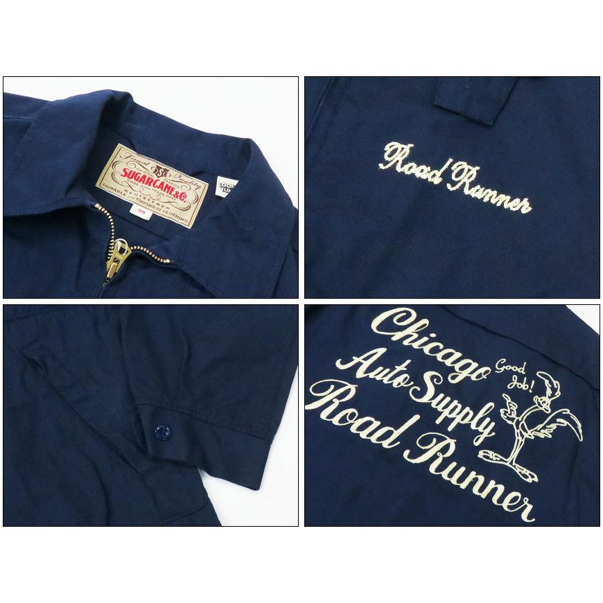 SUGAR CANE シュガーケーン ROAD RUNNER ロードランナー 長袖 コットン