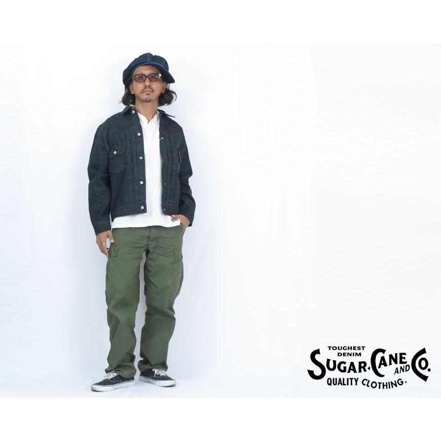 SUGAR CANE シュガーケーン 14.25oz ブラック デニム ジャケット ワン
