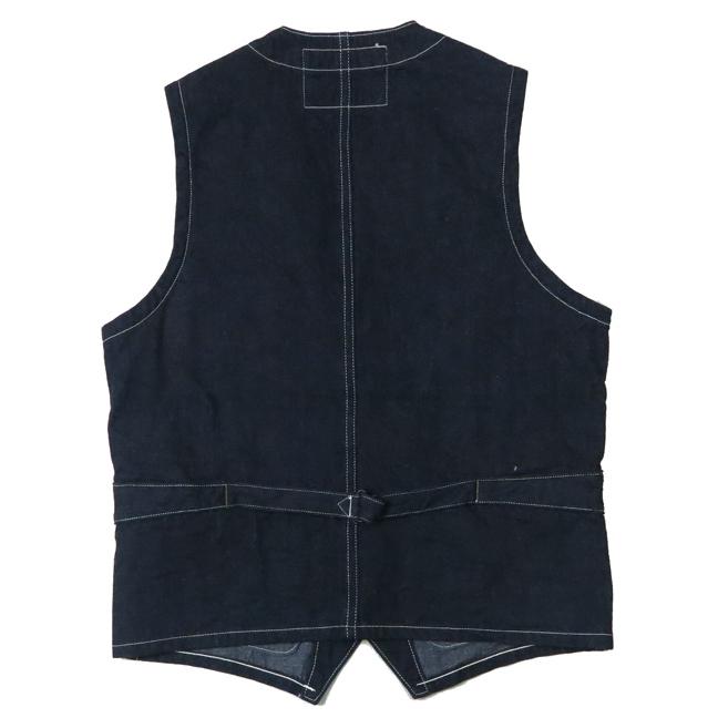 SUGAR CANE シュガーケーン 11oz ブルーデニム ワーク ベスト SC15702