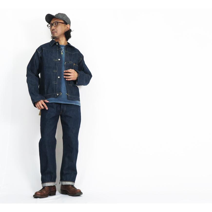 SUGAR CANE シュガーケーン Super Denim Collectibles #07 13.5oz. デニム ジャケット 1st 1946 MODEL T-BACK サイズ46-50 ジージャン Gジャン SC19007T 【2023-｜earthmarket1｜07