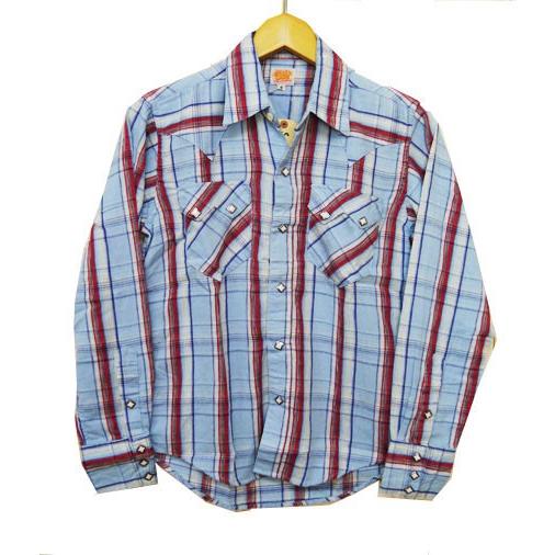 シュガーケーン SUGAR CANE 長袖 シャツ ウエスタンチェックシャツ