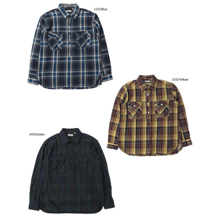 SUGAR CANE シュガーケーン フランネル チェック プルオーバー ワーク