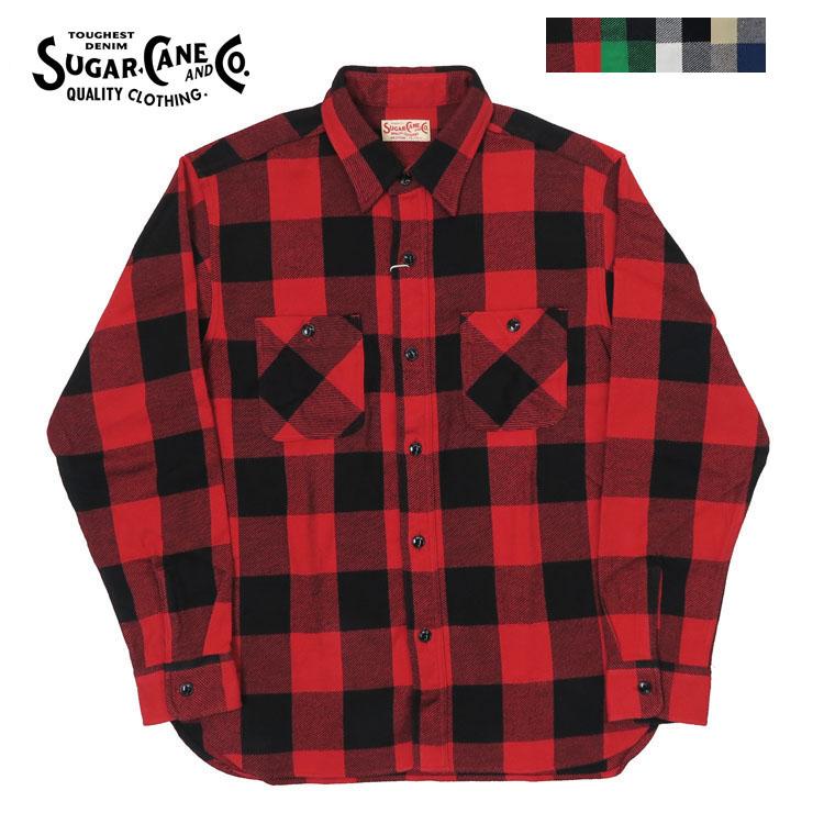 SUGAR CANE シュガーケーン SUGARCANE 長袖 チェック ワークシャツ