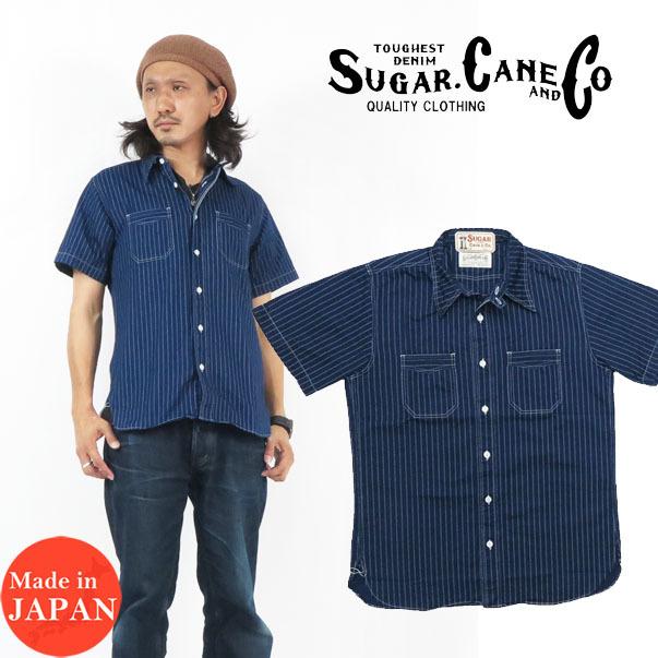 SUGAR CANE シュガーケーン フィクションロマンス 半袖 ウォバッシュ