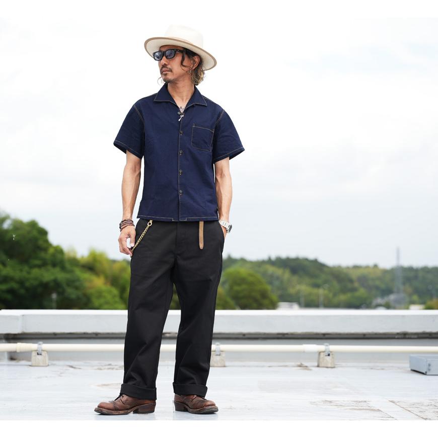 SUGAR CANE シュガーケーン MFSC 半袖 セルビッジ シャンブレー シャツ