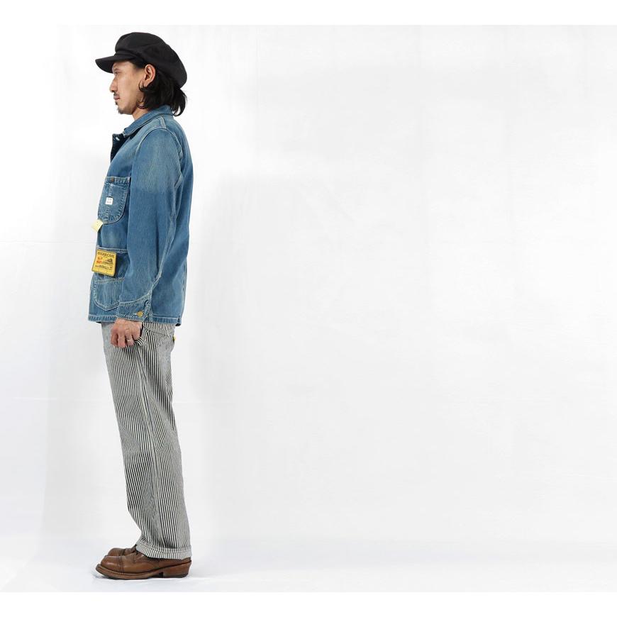 SUGAR CANE シュガーケーン 11oz ヒッコリーストライプ ワーク
