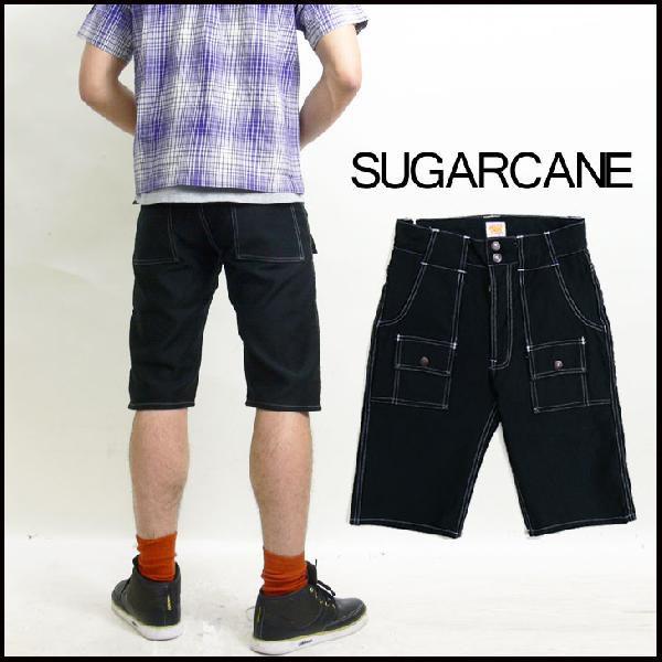 SUGAR CANE シュガーケーン スリムブッシュショートパンツ : EARTH